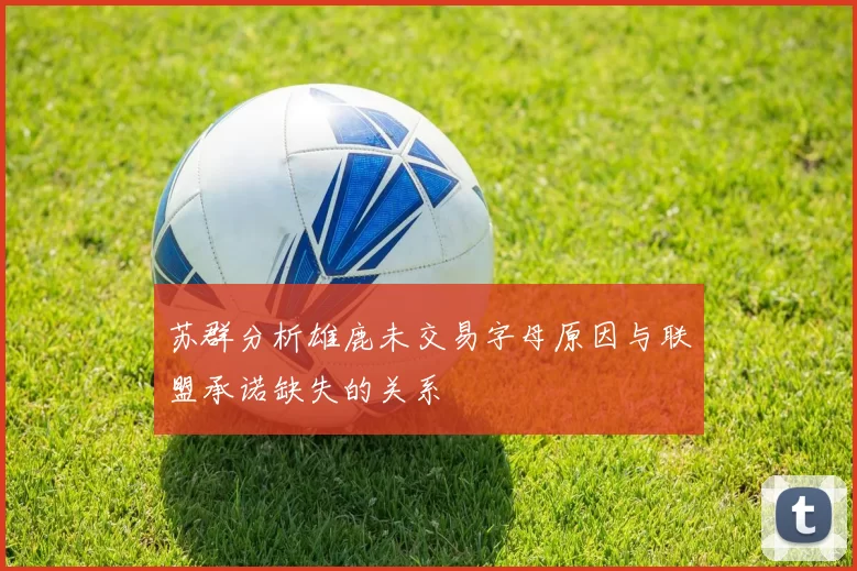 苏群分析雄鹿未交易字母原因与联盟承诺缺失的关系